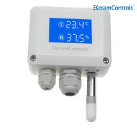 Émetteur 16-30V d'humidité de la température d'affichage à LED