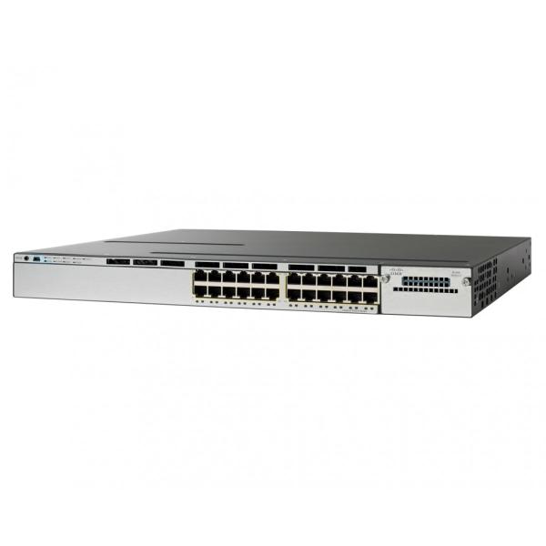 Cisco Catalyst 3850 Series Layer 3 Managed 24-Port Gigabit Ethernet PoE Switch WS-C3850-24P-S