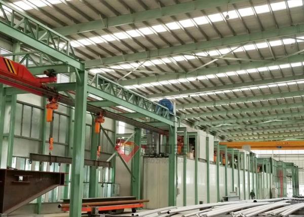 A fabricação do aço dos SS pinta a linha de produção de pintura de Oven Customied