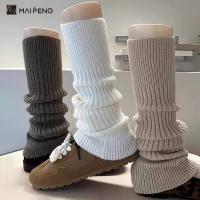 Women Luxury Cashmere Leg Warmers Soft And Thermal Winter Knitted Leg Warmer