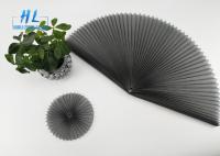 Maille se pliante d'écran d'insecte plissée par preuve de l'eau de filet d'écran de fenêtre de couleur grise