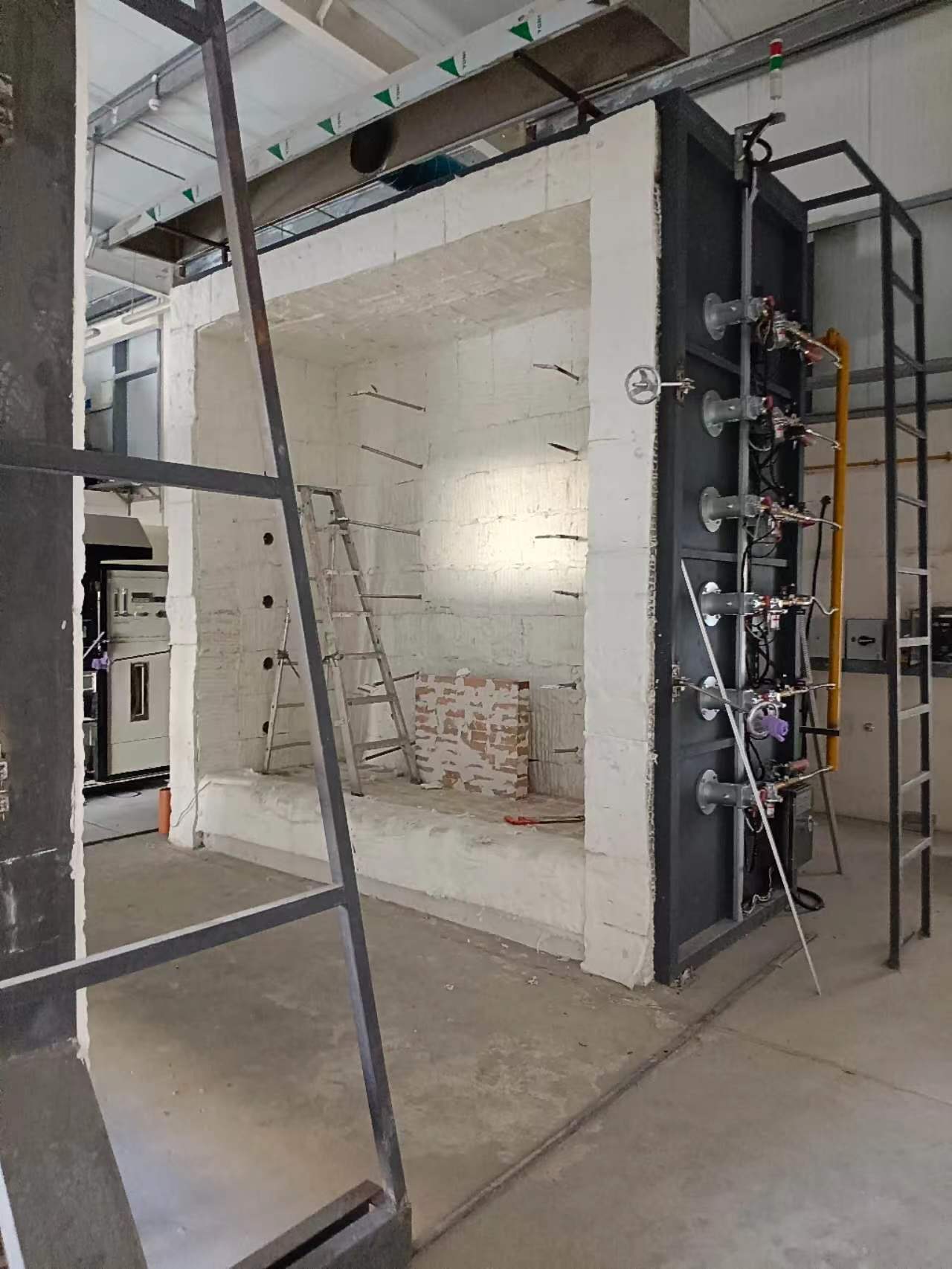 ASTM E119 Laboratory Large Scale Fire Resistance Vertical Test Furnace