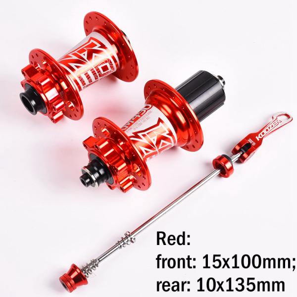 2021 Koozer XM490PRO 4 Bearing MTB Mountain Bike Hub Rear 12x142mm Thru 32 Holes Disc Brake Bicycle