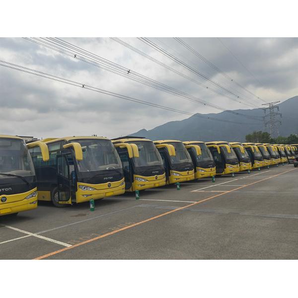 35-50 мест Подержанный электрический автобус 150 кВт Автоматический FTTB100 Подержанный 35-местный автобус