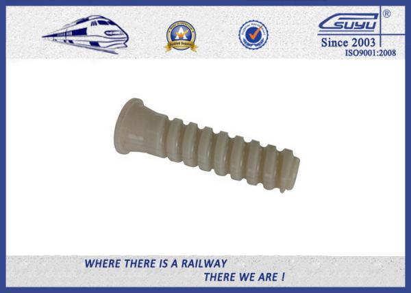SDU35 HDPE Dowel Plastic And Rubber Part Used In W14 Rail Fastening System