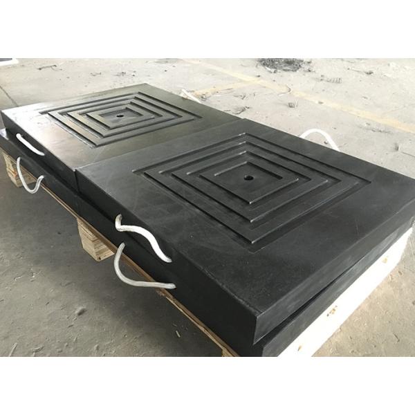 Customized Heavy Duty HDPE Plastic Outrigger Pad Load Calculation For Crane