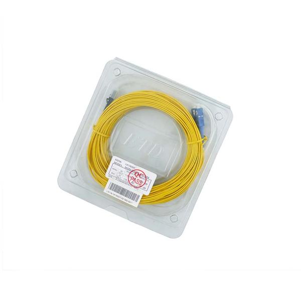 Гибкий провод MT-RJ оптического волокна LC/APC к дуплексу Zipcord SC Singlmode без желтого цвета зажима