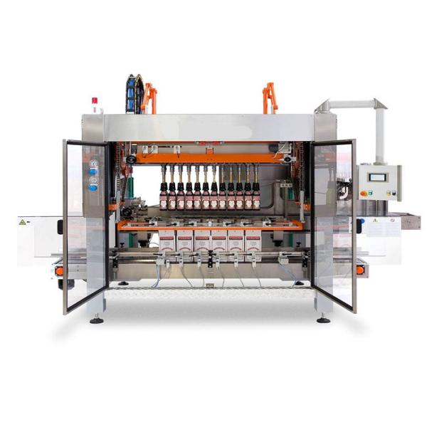 Automatic Snatch Box Packing Machine , High Speed Food Packaging Equipment