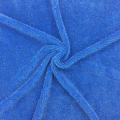 Tela azul da limpeza da tela do espanador da tela de pilha 450gsm da torção de Microfiber