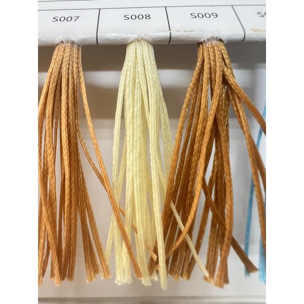 Fabrica de hilo de revestimiento PVC Stirling Yarn revestido personalizar materiales de revestimiento hilo encerado