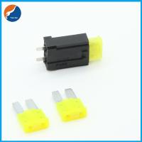 2 Pin PA66 Housing 30A 80V PCB Board Fuse Holder for Micro 2 Blade Fuse