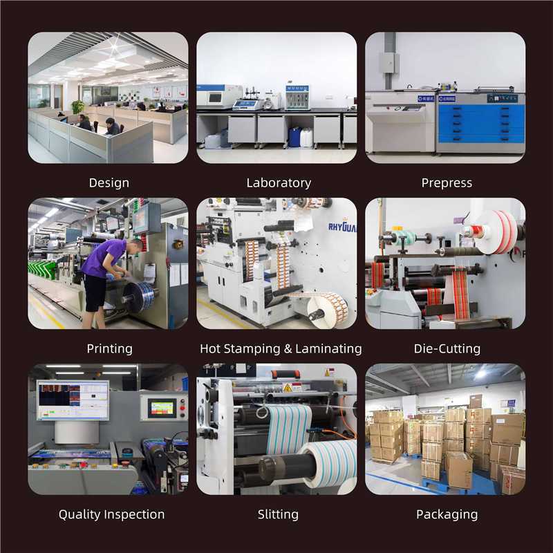 Private Label Peptide Adhesive Stickers Silver Hologram Vinyl White BOPP Low MOQ Quick Turnaround Pharma Sample Vials