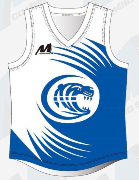 Custom Sleeveless Personalised Afl Guernsey , BSCI 300gsm Mens Tank Singlets