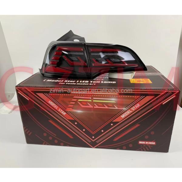 Лампы заднего фонаря Tesla Model Star LED Заднего тормоза Заднего фонаря