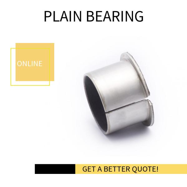 MS+  Self Lubricating Sleeve Bearings Steel Backed