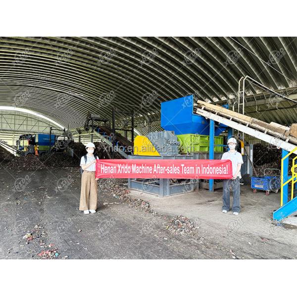 High Efficiency Metal Crusher Machine Recycling Crushing Machines Used Clothes Recycling Textile Shredder Machine