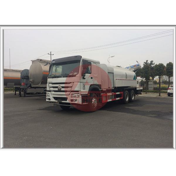 Low Heat Loss Water Tank Truck Dust Suppression Gravitational Dust Collection