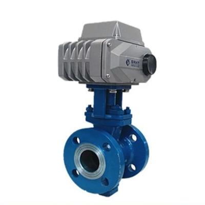 Stainless Steel High Quality Electric Motorized Dn100 4 Inch Cast Steel Ball Valve