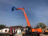 martelo de pilha duro de Mounted Vibratory Sheet da máquina escavadora da condição do solo de 12m