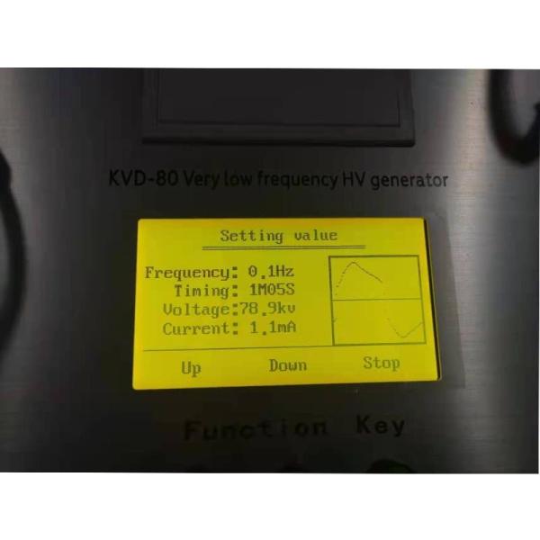 Teste de Hipotese de Cabo de Alta Tensão AC XHDP-80 0.1Hz Vlf 80kv para Indústria Elétrica