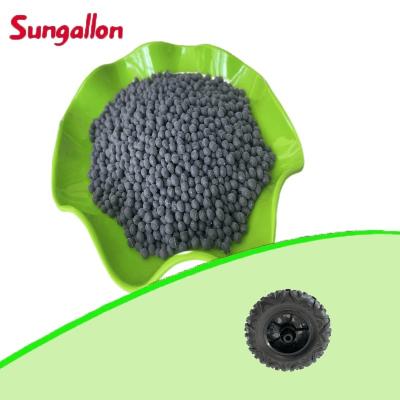 Pellets coloridos e ecológicos resistentes aos raios UV