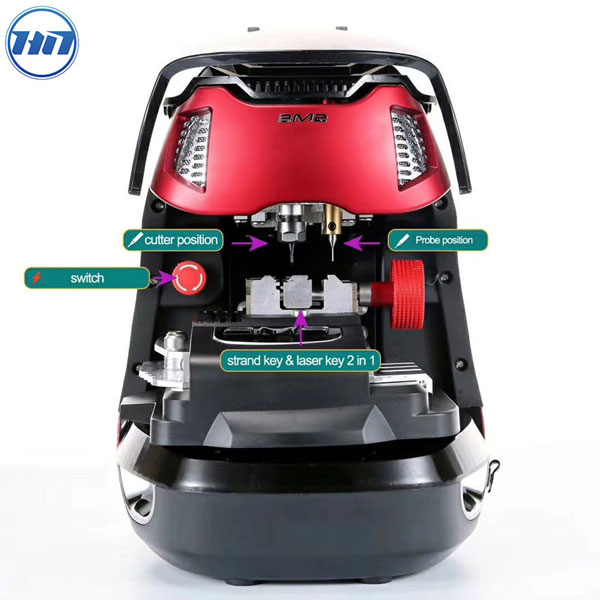 2 In 1 Magic Tank 2M2 Car Key Cutting Machine Work On Android Via Phone Connect