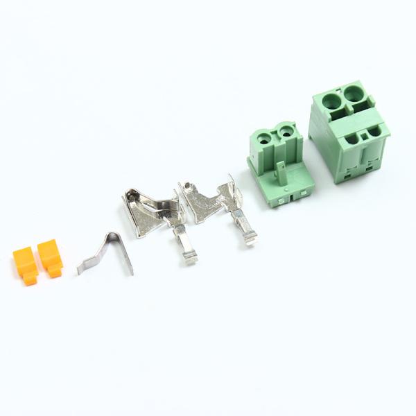 5.08mm Pitch Plug-in Screwless Terminal Blocks Plug Horizontal Wiring Entry