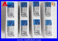 Le laboratoire de Pharma épluchent l'impression métallique de labels de la fiole 10ml pour des fioles d'injection de stéroïdes de bodybuilding