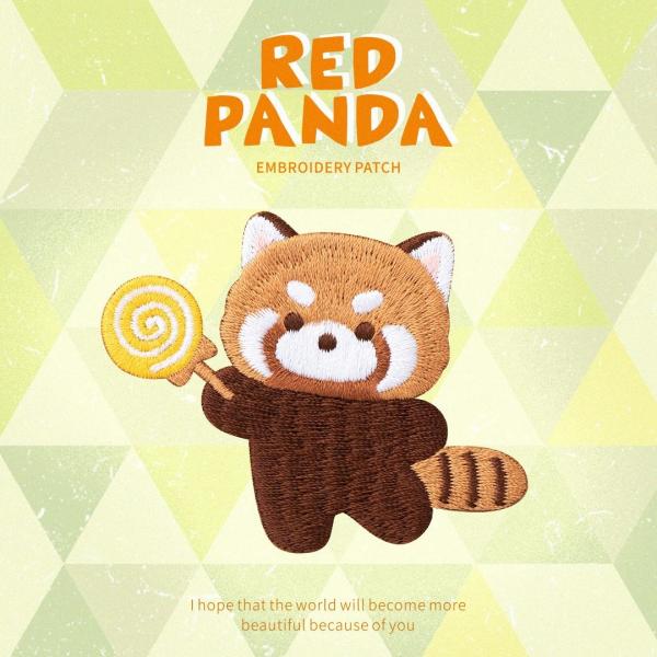 Floral Raccoon Fabric Patches Stick Peel Reuse for Any Outfit Customizable and Reusable