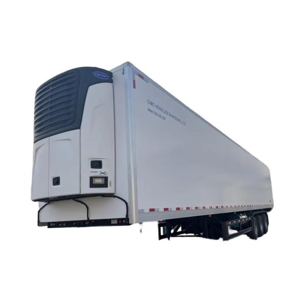 Cimc Factory Direct Good Material Cold-Chain Transportation Frozen Semi Trailer Refrigerated Trailer
