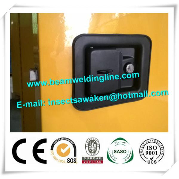 Manual Close Door Safety Cabinets For Flammables And Combustibles In Yellow