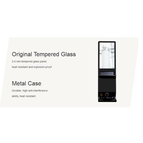 Airport Advertising Interactive Touch Screen Kiosk Support Android 4.0 / Windows 7 / 8