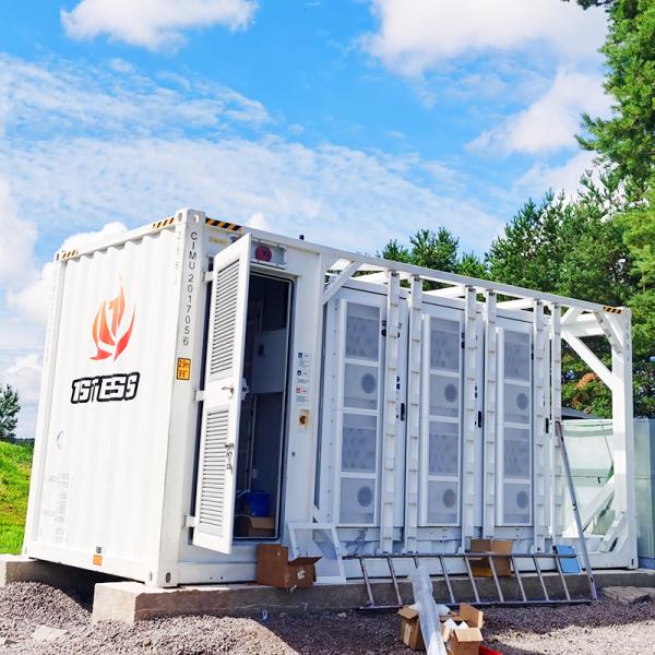 AC/DC Dual-Coupling Container Battery Storage Forced Air Cooling & HVAC Temp Control FAS+FM200 Fire ≤75dB Noise