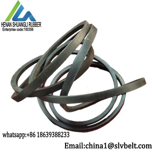 Mechanical Transmission Classical  Wrapped V-belt for general  drive Wear Resistance Trapezoid Type A Length 62''-72''