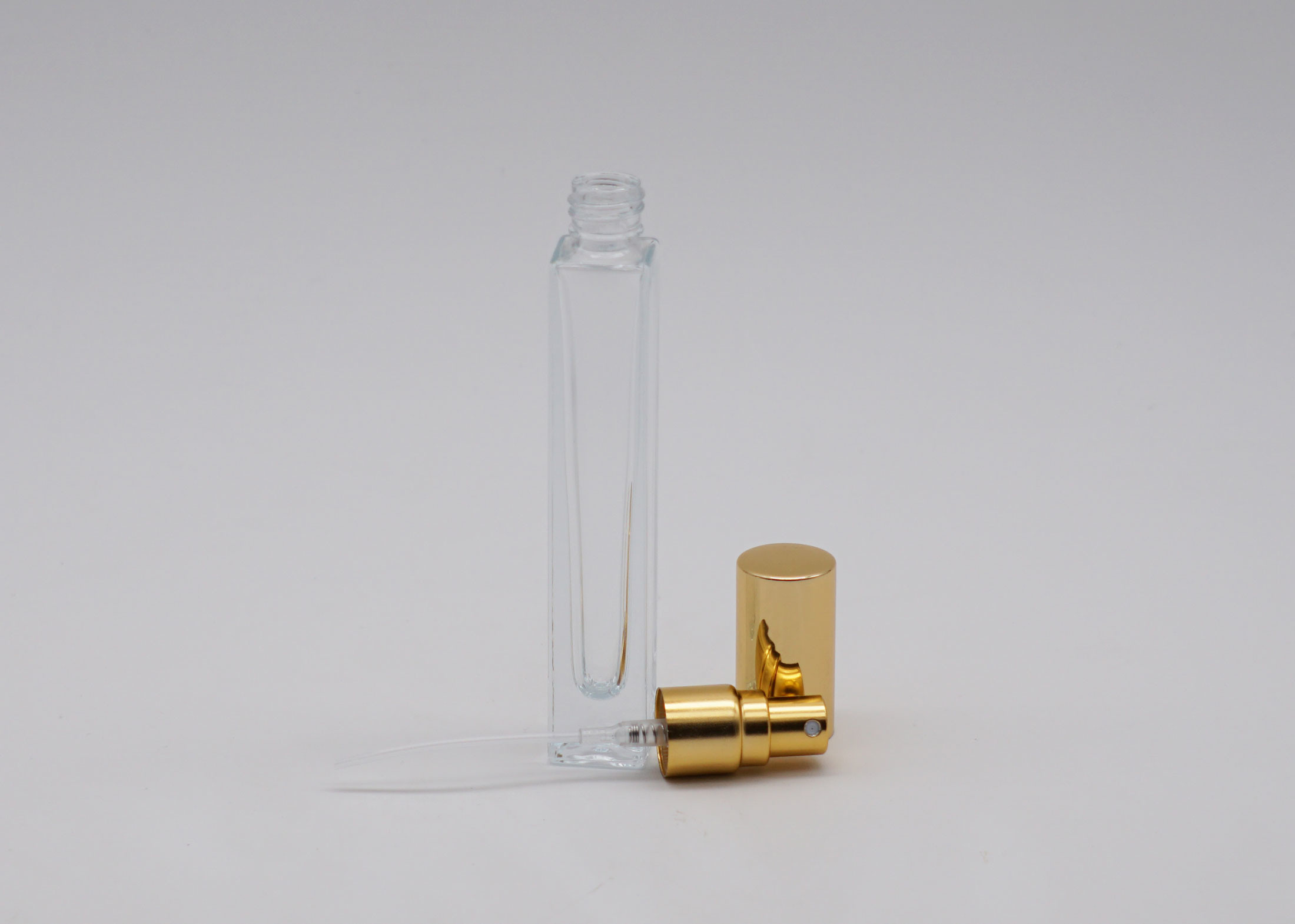 Бутылки атомизатора духов квадрата 10ml брызги тумана стеклянной портативные