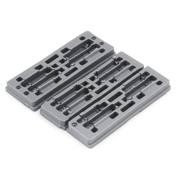 Chemical Resistance Plastic Insert Moldings Precision 1-4 Cavities