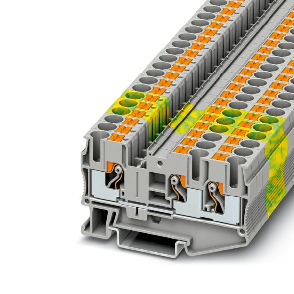 3211929 Phoenix Contact Din Rail Terminal Electric PT 6-TWIN - Feed-through terminal block