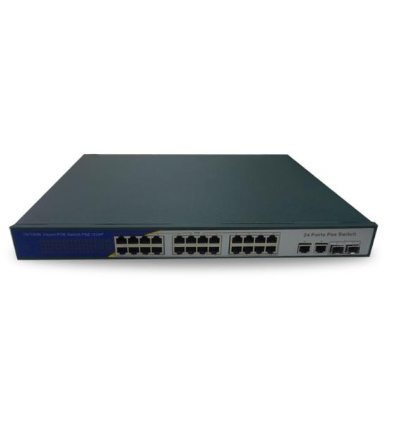 10/100/1000M Managed Pure-Gigabit 24 ports Switch POE