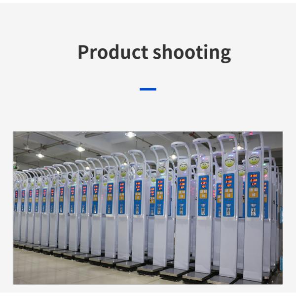 Customized Support CE ISO9001 Certified Medical Hospital Coin Operated Height Weight BMI Scale