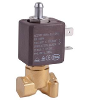 2/2 и 3/2 сразу действующих латунных клапанов соленоида 1.5mm G1/8» для создателя кофе