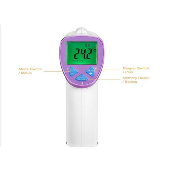 228g Light Weight Non Contact Infrared Thermometer 2*1.5V AAA Batteries Power Supply