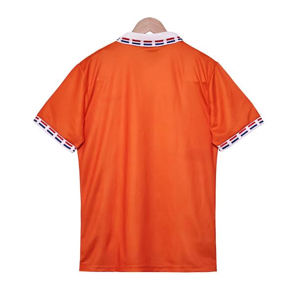 Netherlands Retro 1996 European Cup Home Jersey High Restoration Support Batch Customization
