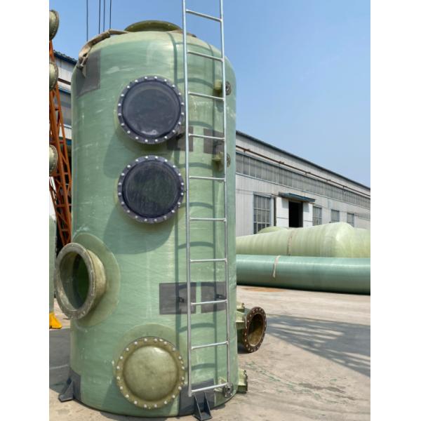 Химическая Десульфуризационная башня Промышленная экологически безопасная ФРП Очистительная башня