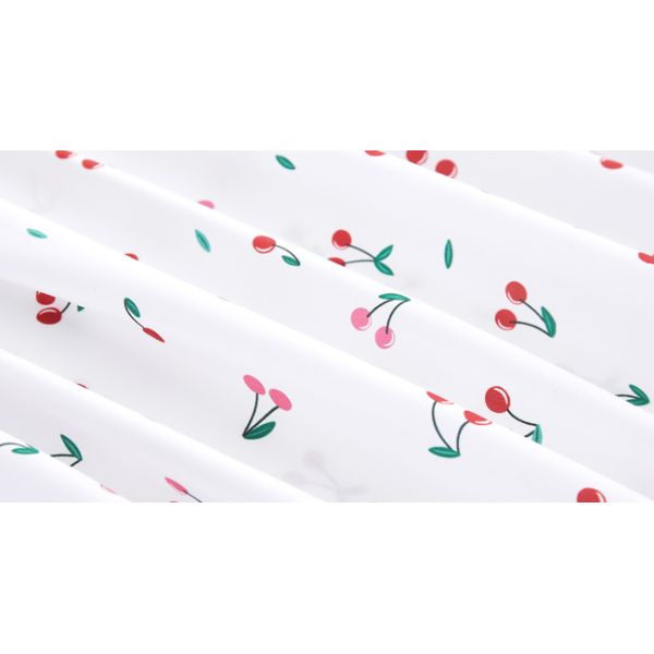 Kids Twin Sheet Set with Little Cherry Pattern,Breathable Silky Soft Microfiber Sheet Set