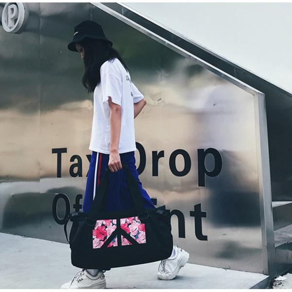 New personality Korean version of hualu travel bag Chao cool hip-hop fitness bag