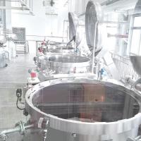 Halogène intelligent d'usine de transformation de la viande faisant cuire le système pour la saumure de sauce