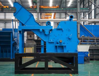 Beer Bottles 75KW Scrap Crushing Machine 1.5t Metal Grinder SCM-1
