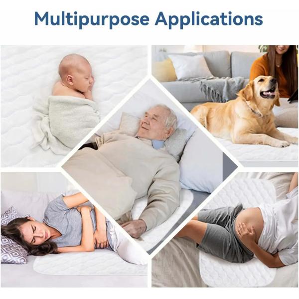 Одноразовая защита от инконтиненции с помощью простых микроволокна для взрослых