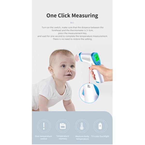 Индикация батареи Хандхэльд ультракрасного термометра высокой эффективности низкая