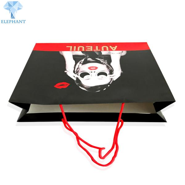 Custom Cheap Latest Fashion Handmade Portable Kraft Candy Paper Gift Bags With Handles